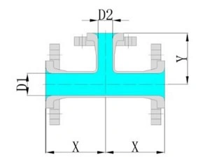 Tee Pengurang dan Salib Berlapis Kaca