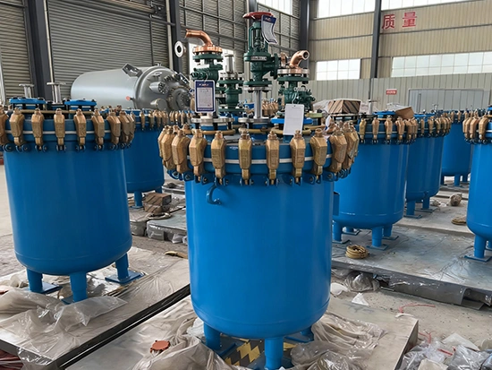 Tangki Penyimpanan Berlapis Kaca Menegak