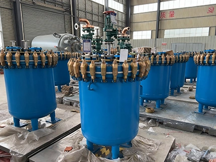 Tangki Penyimpanan Berlapis Kaca Menegak