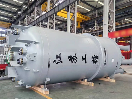 Tangki Penyimpanan Berlapis Kaca Jenis Tertutup, Menegak