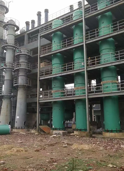 Kolum Berlapis Kaca Beroperasi di Tapak Pelanggan