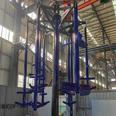 Pengaduk Gabungan Impeler-Paddle Berlapis Kaca