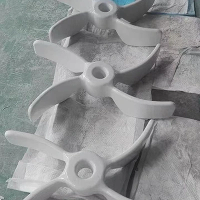 Pengaduk boleh tanggal berlapis kaca (lapisan enamel putih)