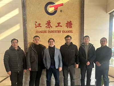 Perbincangan teknikal dengan pelanggan Switzerland