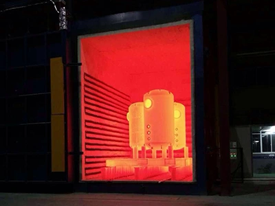 50000L reaktor berlapis kaca