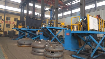 Kimpalan manual dengan positioner